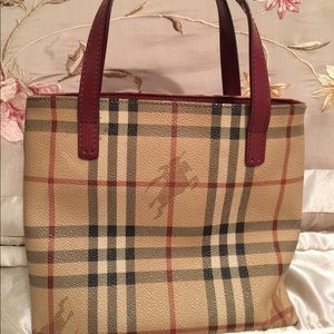 Authentic Burberry Nova Check Tote